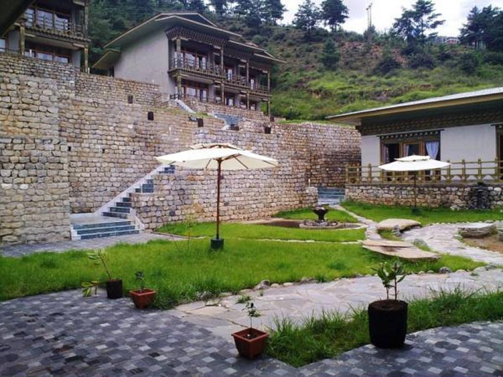 Khangkhu Resort Paro Esterno foto
